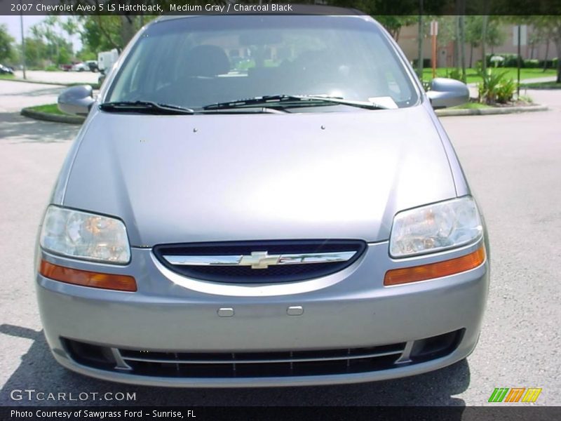 Medium Gray / Charcoal Black 2007 Chevrolet Aveo 5 LS Hatchback