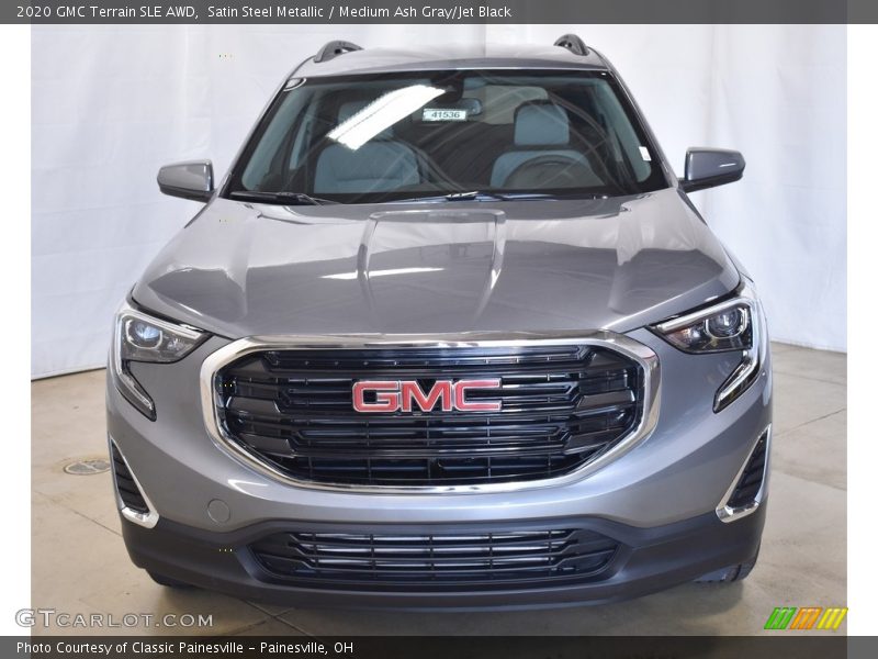 Satin Steel Metallic / Medium Ash Gray/Jet Black 2020 GMC Terrain SLE AWD