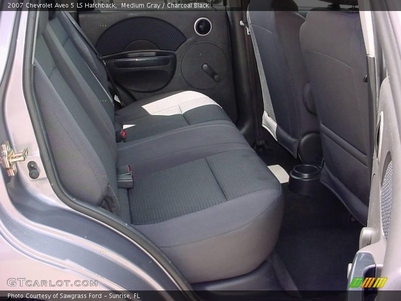 Medium Gray / Charcoal Black 2007 Chevrolet Aveo 5 LS Hatchback