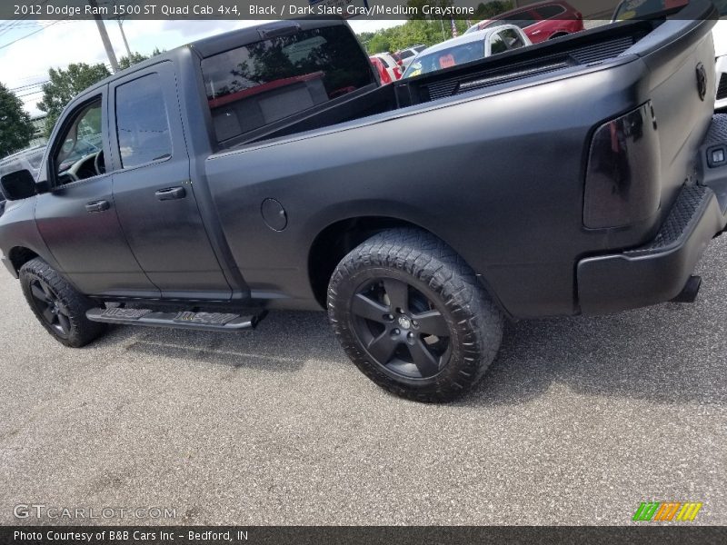 Black / Dark Slate Gray/Medium Graystone 2012 Dodge Ram 1500 ST Quad Cab 4x4