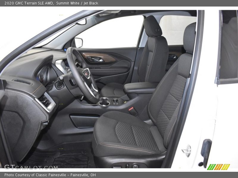 Summit White / Jet Black 2020 GMC Terrain SLE AWD