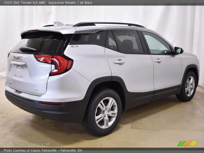 Quicksilver Metallic / Jet Black 2020 GMC Terrain SLE AWD