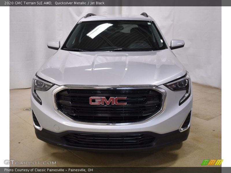 Quicksilver Metallic / Jet Black 2020 GMC Terrain SLE AWD
