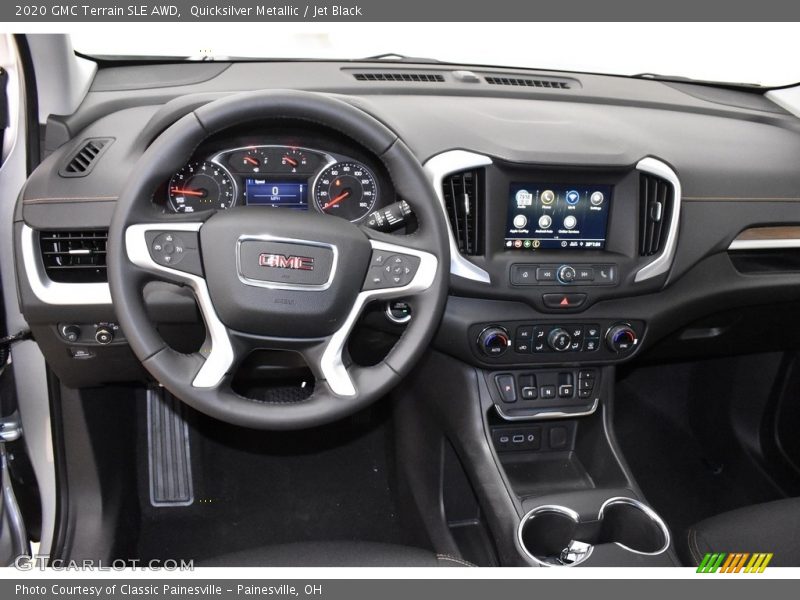 Quicksilver Metallic / Jet Black 2020 GMC Terrain SLE AWD