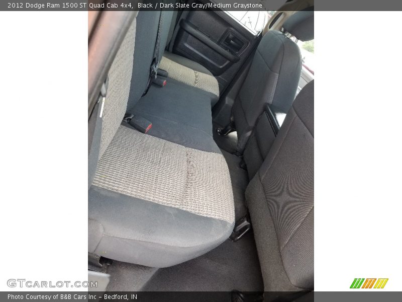 Black / Dark Slate Gray/Medium Graystone 2012 Dodge Ram 1500 ST Quad Cab 4x4