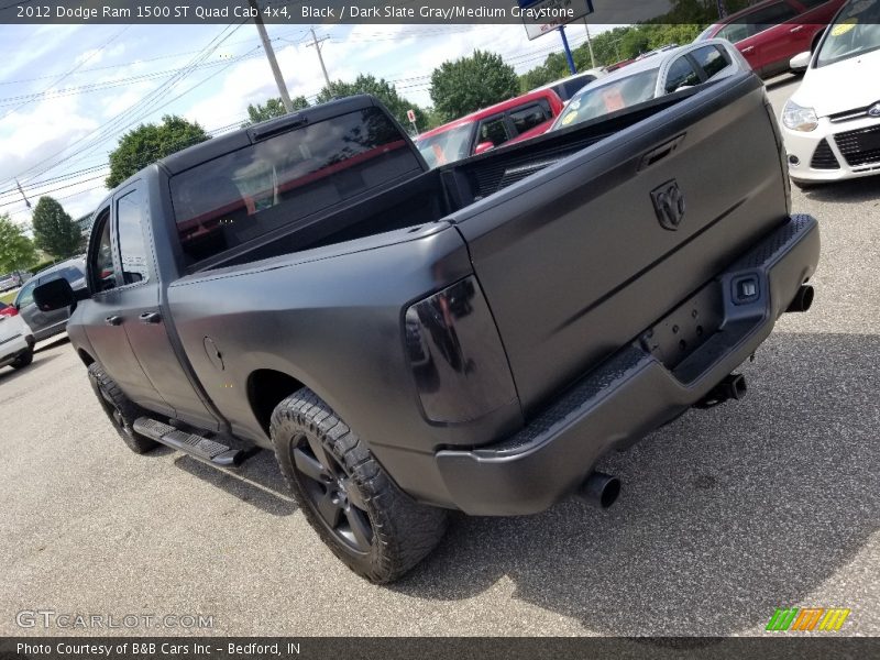 Black / Dark Slate Gray/Medium Graystone 2012 Dodge Ram 1500 ST Quad Cab 4x4