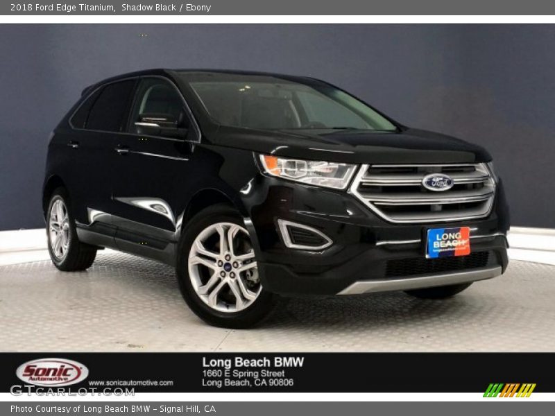 Shadow Black / Ebony 2018 Ford Edge Titanium