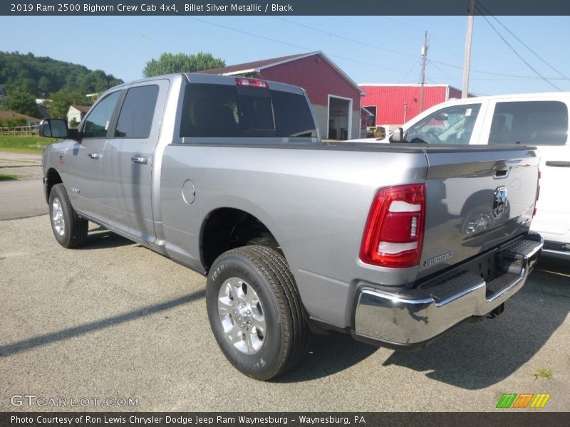 Billet Silver Metallic / Black 2019 Ram 2500 Bighorn Crew Cab 4x4