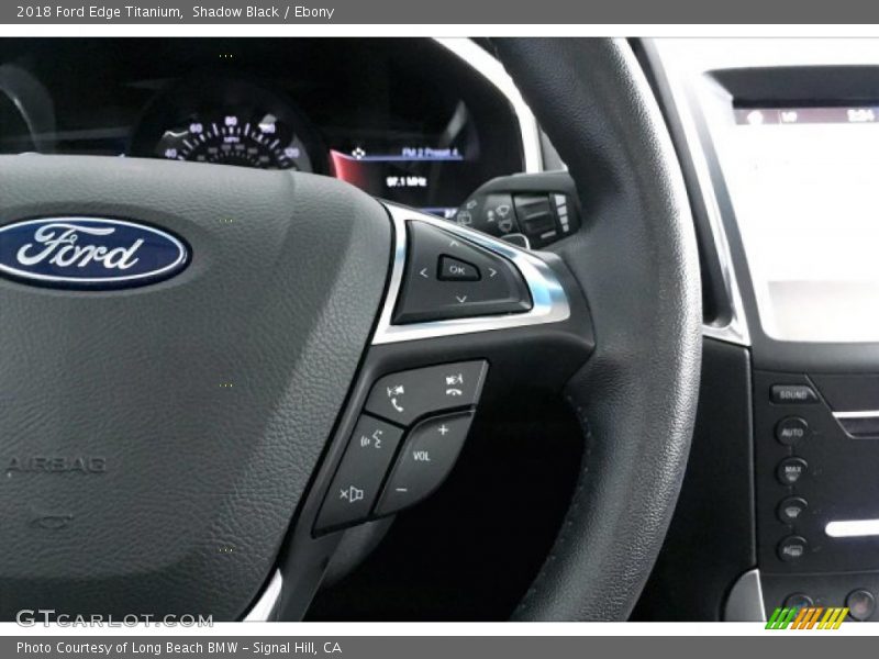 Shadow Black / Ebony 2018 Ford Edge Titanium