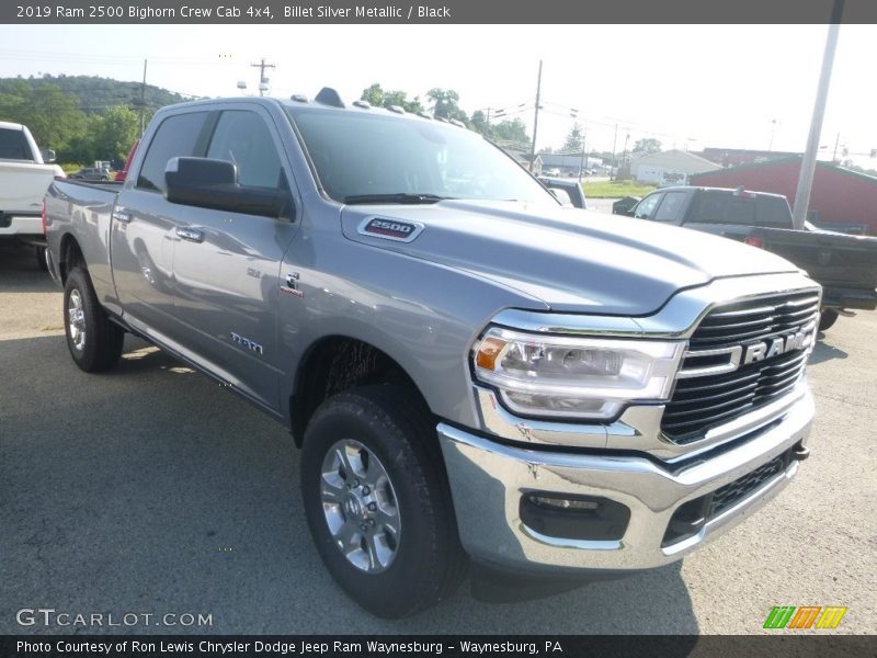 Billet Silver Metallic / Black 2019 Ram 2500 Bighorn Crew Cab 4x4