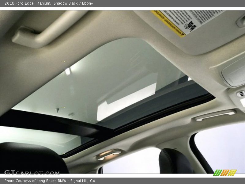 Shadow Black / Ebony 2018 Ford Edge Titanium