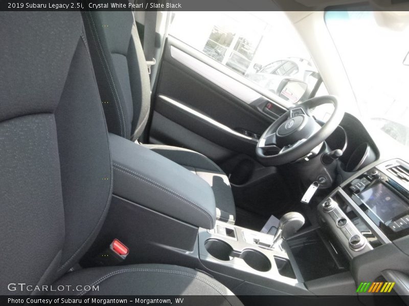 Crystal White Pearl / Slate Black 2019 Subaru Legacy 2.5i