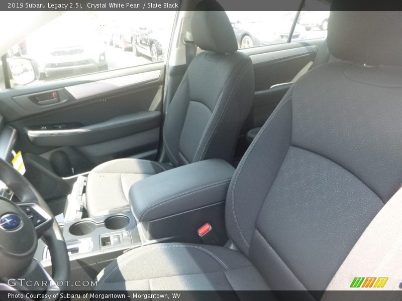 Crystal White Pearl / Slate Black 2019 Subaru Legacy 2.5i