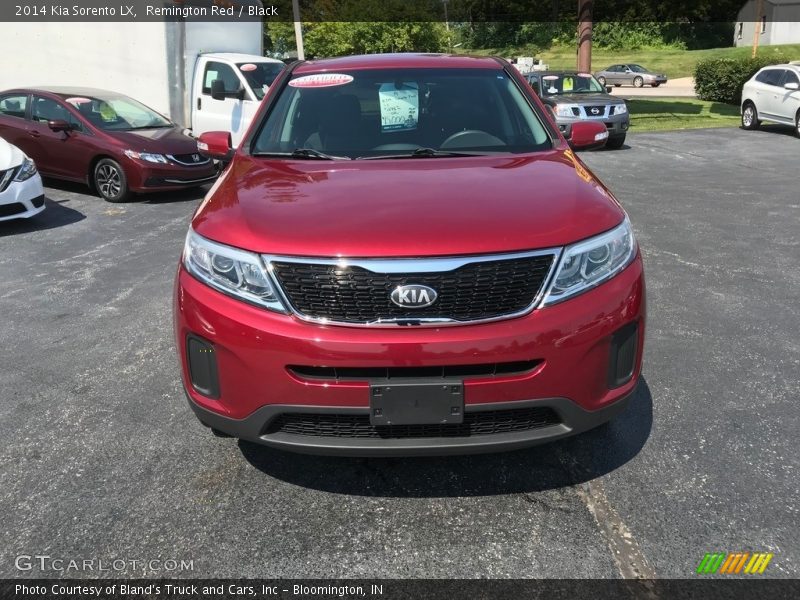 Remington Red / Black 2014 Kia Sorento LX