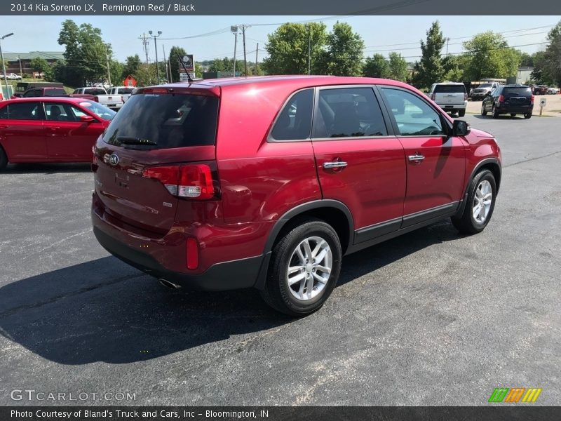 Remington Red / Black 2014 Kia Sorento LX