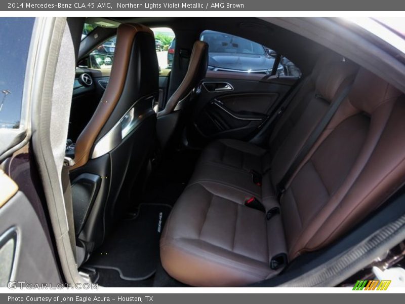 Northern Lights Violet Metallic / AMG Brown 2014 Mercedes-Benz CLA 45 AMG