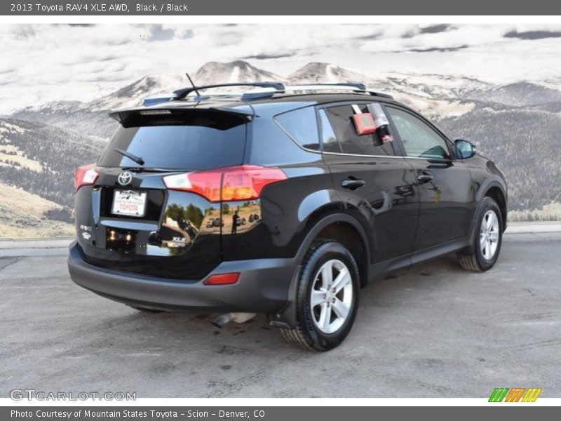 Black / Black 2013 Toyota RAV4 XLE AWD
