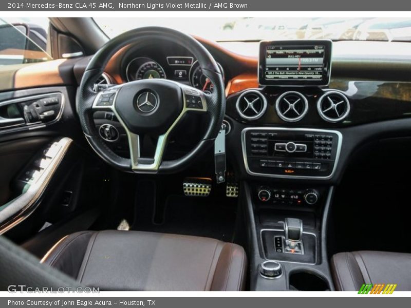 Northern Lights Violet Metallic / AMG Brown 2014 Mercedes-Benz CLA 45 AMG