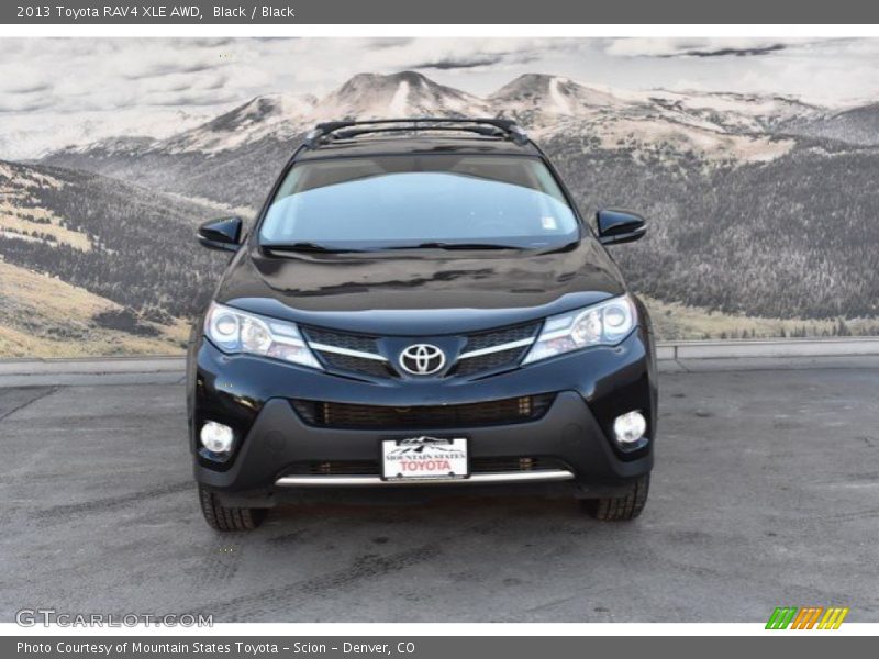 Black / Black 2013 Toyota RAV4 XLE AWD