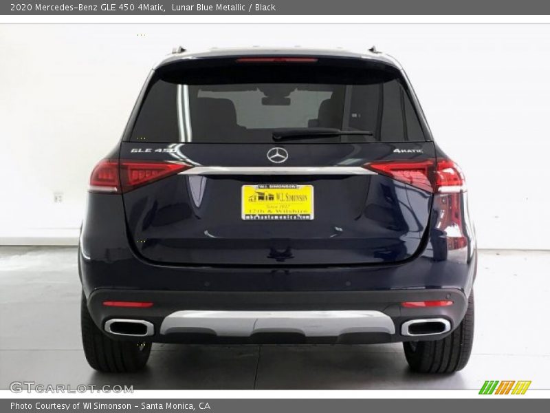 Lunar Blue Metallic / Black 2020 Mercedes-Benz GLE 450 4Matic