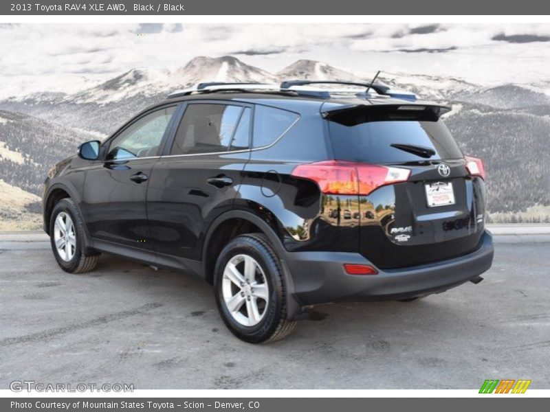 Black / Black 2013 Toyota RAV4 XLE AWD