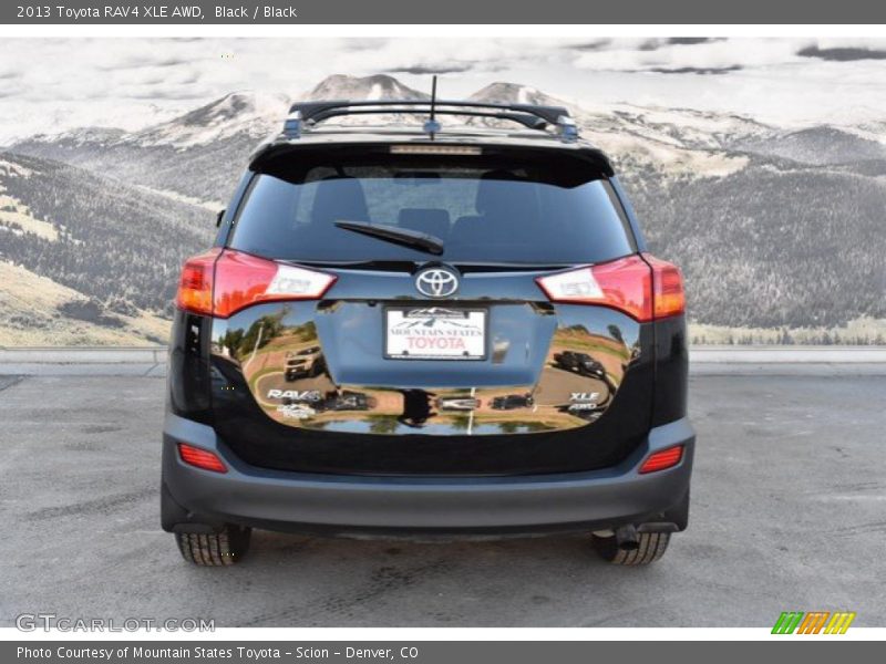 Black / Black 2013 Toyota RAV4 XLE AWD
