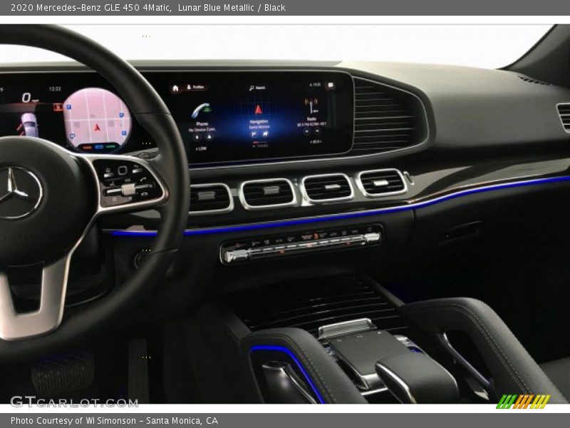 Controls of 2020 GLE 450 4Matic