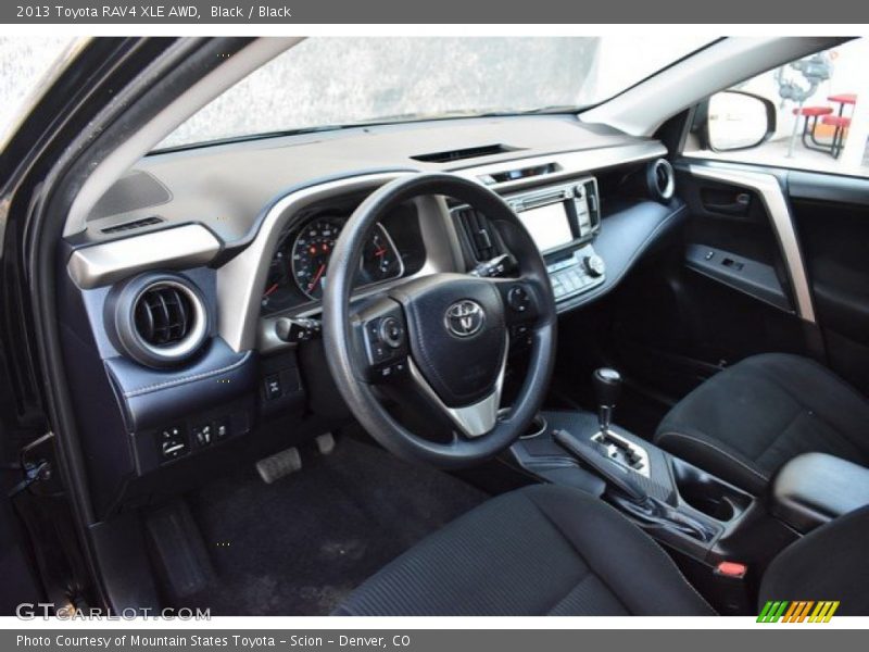 Black / Black 2013 Toyota RAV4 XLE AWD