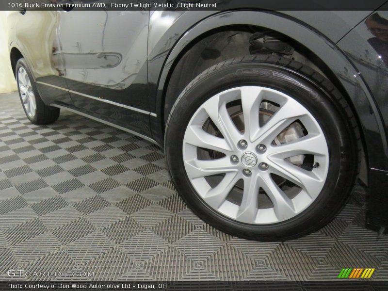 Ebony Twilight Metallic / Light Neutral 2016 Buick Envision Premium AWD