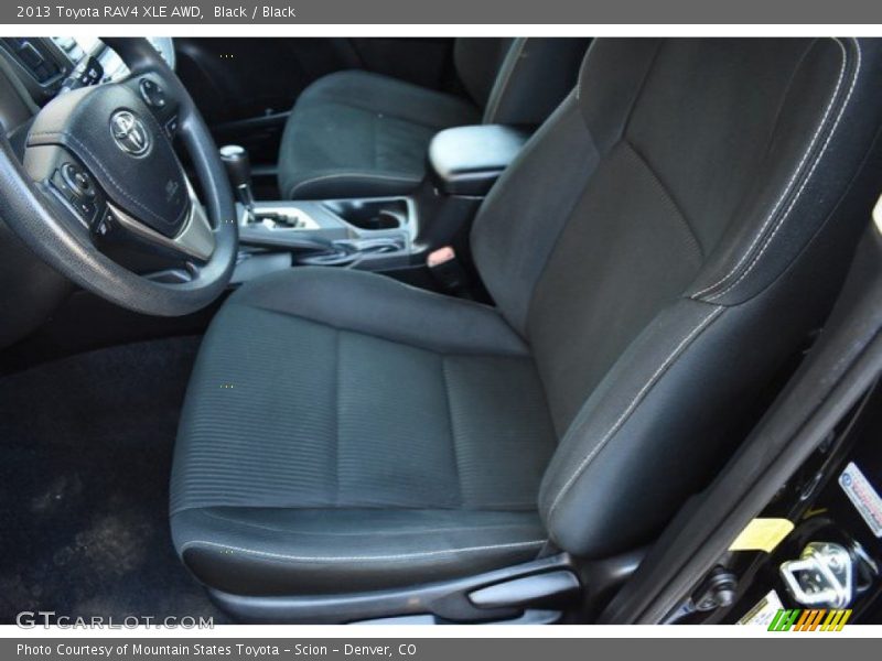 Black / Black 2013 Toyota RAV4 XLE AWD