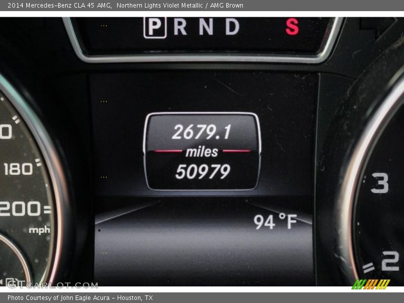 Northern Lights Violet Metallic / AMG Brown 2014 Mercedes-Benz CLA 45 AMG