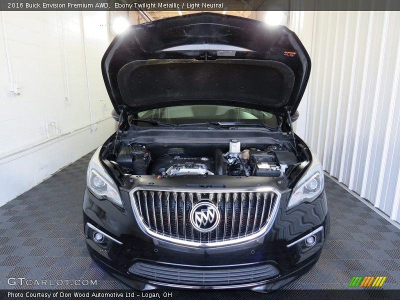 Ebony Twilight Metallic / Light Neutral 2016 Buick Envision Premium AWD