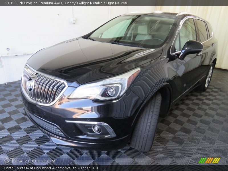 Ebony Twilight Metallic / Light Neutral 2016 Buick Envision Premium AWD