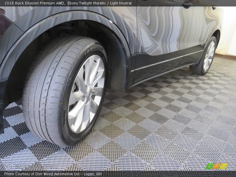 Ebony Twilight Metallic / Light Neutral 2016 Buick Envision Premium AWD