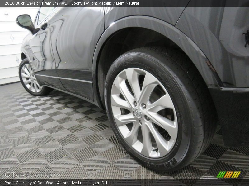 Ebony Twilight Metallic / Light Neutral 2016 Buick Envision Premium AWD