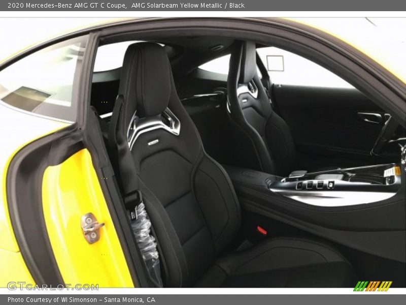 Front Seat of 2020 AMG GT C Coupe