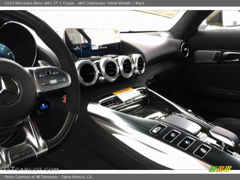 Dashboard of 2020 AMG GT C Coupe