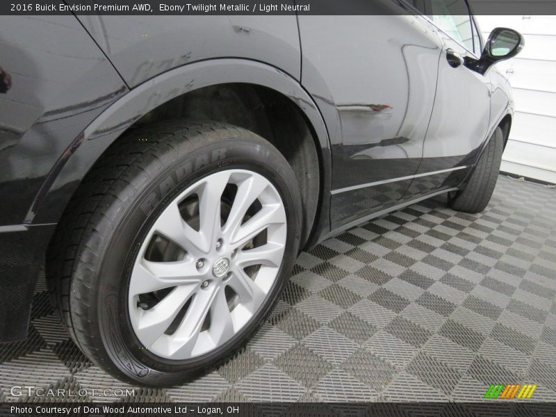 Ebony Twilight Metallic / Light Neutral 2016 Buick Envision Premium AWD