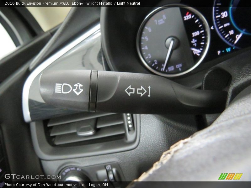 Ebony Twilight Metallic / Light Neutral 2016 Buick Envision Premium AWD