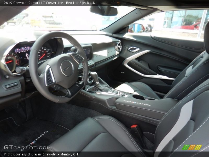 Red Hot / Jet Black 2019 Chevrolet Camaro LT Convertible