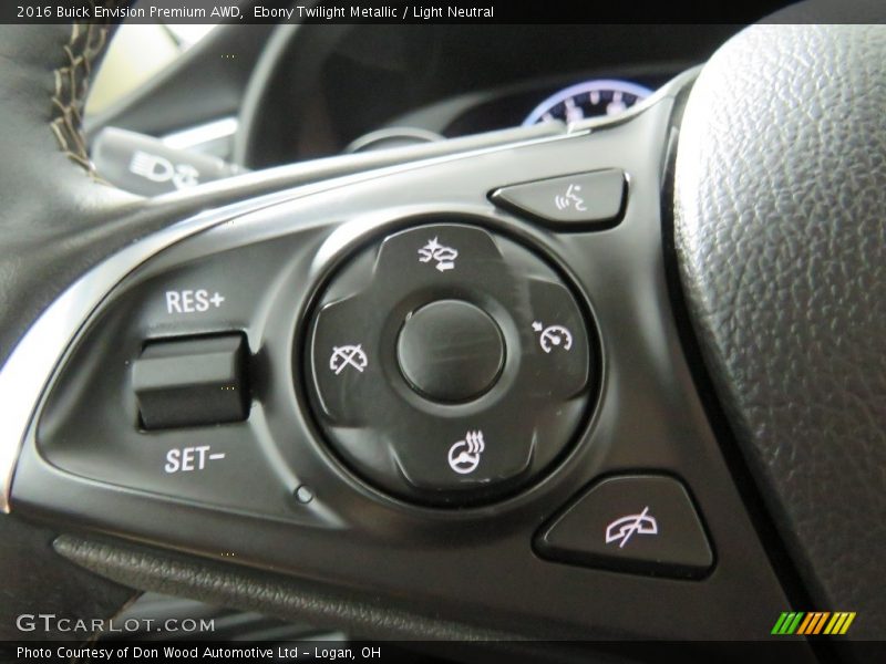 Ebony Twilight Metallic / Light Neutral 2016 Buick Envision Premium AWD