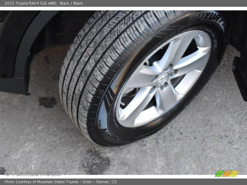 Black / Black 2013 Toyota RAV4 XLE AWD