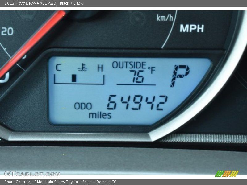 Black / Black 2013 Toyota RAV4 XLE AWD