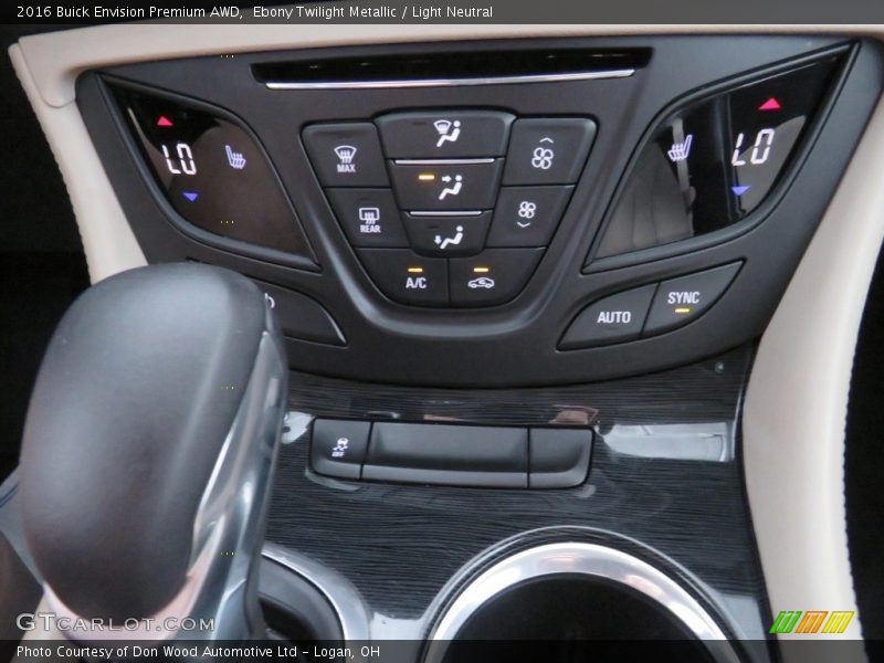 Ebony Twilight Metallic / Light Neutral 2016 Buick Envision Premium AWD