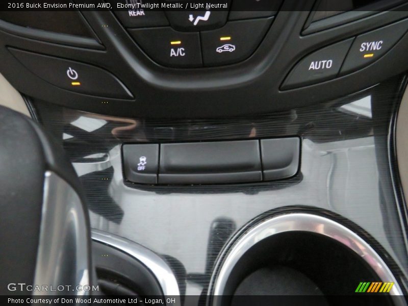 Ebony Twilight Metallic / Light Neutral 2016 Buick Envision Premium AWD