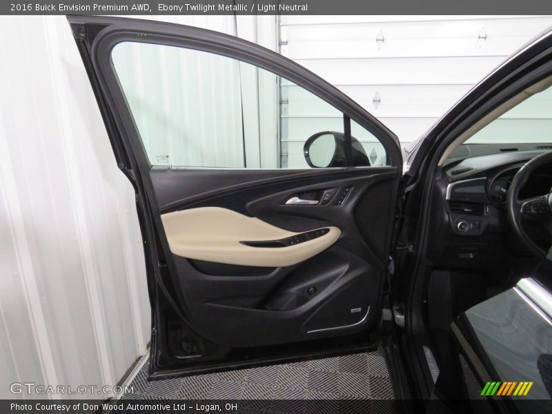 Ebony Twilight Metallic / Light Neutral 2016 Buick Envision Premium AWD