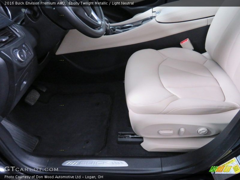 Ebony Twilight Metallic / Light Neutral 2016 Buick Envision Premium AWD