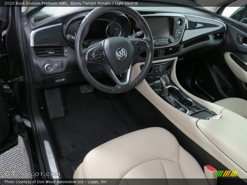 Ebony Twilight Metallic / Light Neutral 2016 Buick Envision Premium AWD
