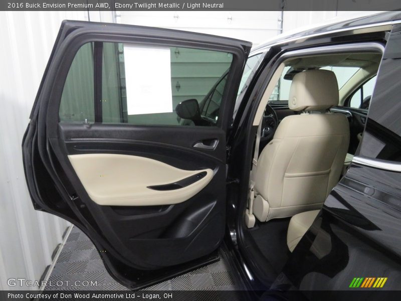 Ebony Twilight Metallic / Light Neutral 2016 Buick Envision Premium AWD