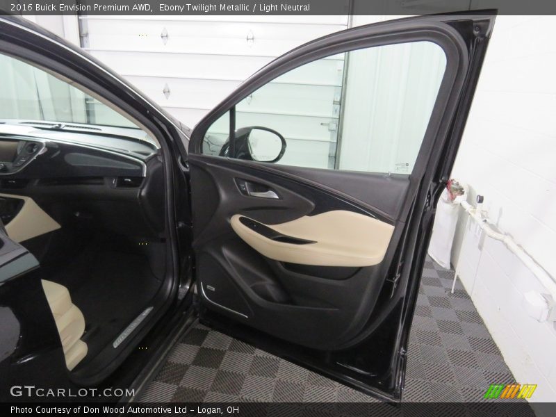 Ebony Twilight Metallic / Light Neutral 2016 Buick Envision Premium AWD